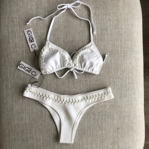 Gigi C Bikinis Olivia top + Olivia bottom (size M) NWT - Picture 4 of 8